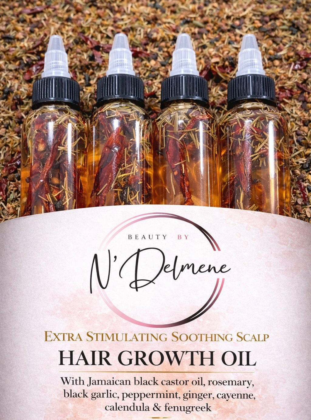 Extra stimulating soothing hair growth oil